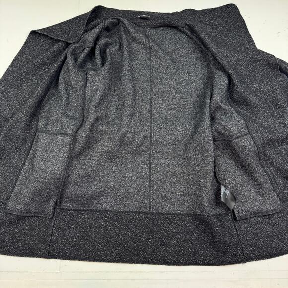 Club Monaco Wool Blend Marled Comfy Cozy Tie Front Jacket Cardigan Women's XS - Picture 5 of 8